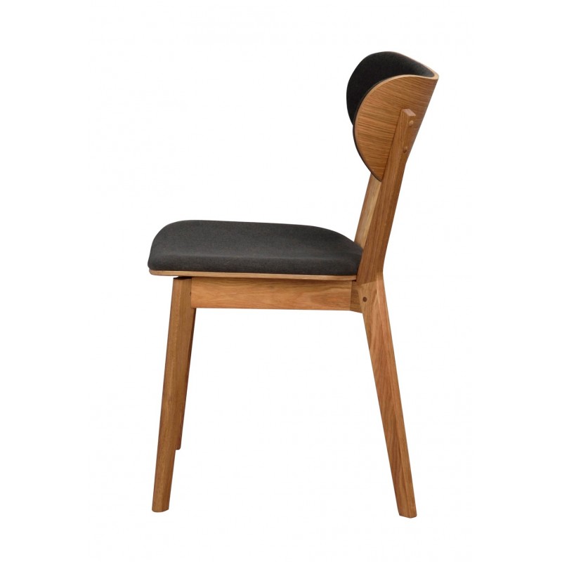 RO Kato Chair Oak/Dark Grey